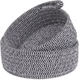 thumbnail image 1 of Small Basket Set of 2 Mini Woven Baskets Round Cotton Rope Basket Little Storage Baskets for Organizing Bins Organizer for Nursery Room Decor Kids Baby Dog Toy Keys Snack Drawer Gifts, 1 of 7