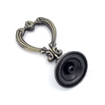 thumbnail image 2 of COOPHYA 2 Pcs Poignée de Tiroir en Alliage de Zinc Boutons Ronds pour Décoration Intérieure, 2 of 7
