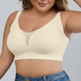 thumbnail image 2 of Fancifize Womens No Underwire Bras Push Up Seamless Full Coverage Comfortable Wireless Bralettes T Shirt Bra, 2 of 5