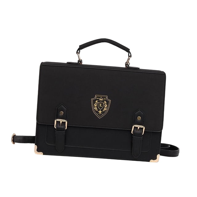 Bolso de hombro para mujer Yuyangstore de piel sintética negro