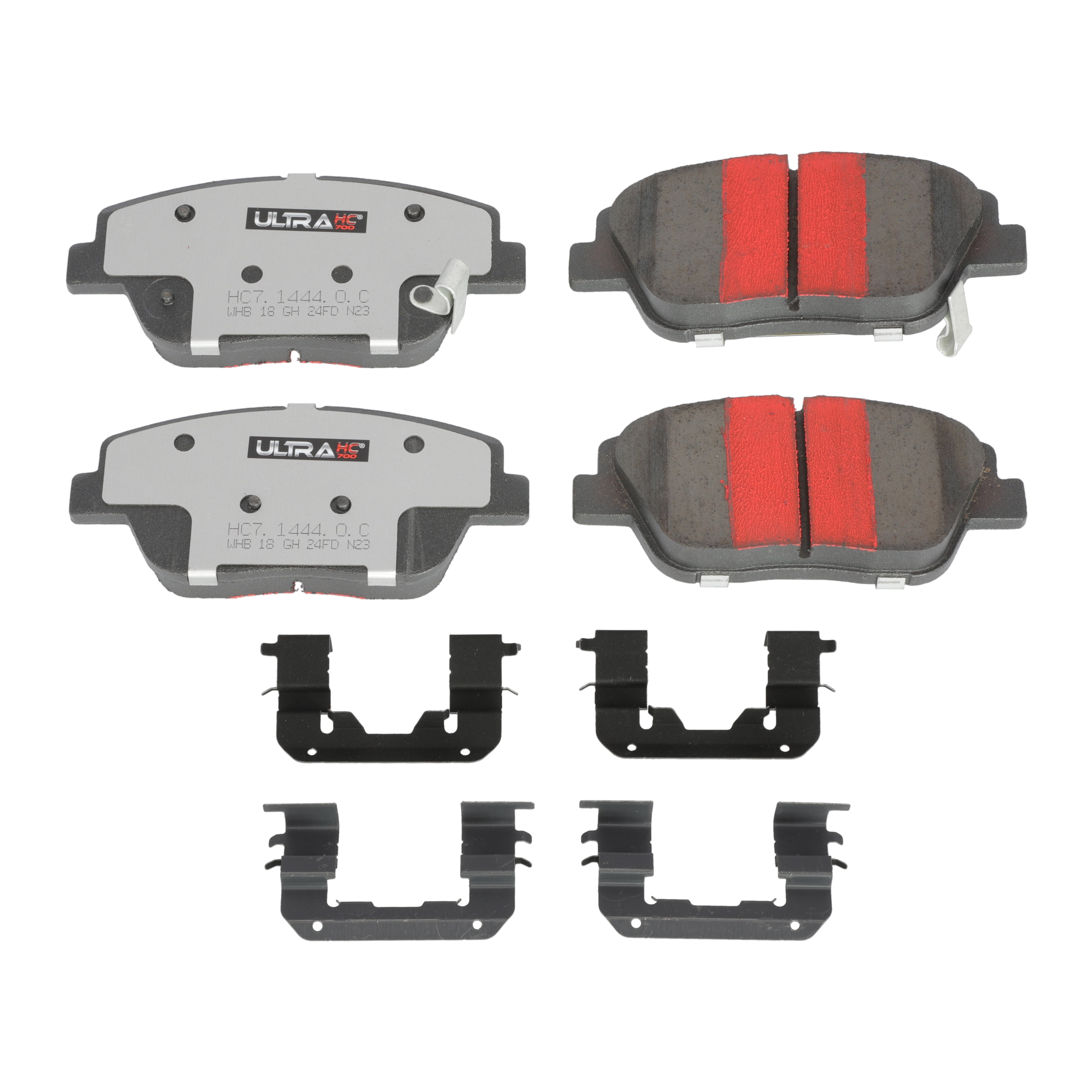 UltraHC 700 Brake Pad Set, Front HC7.1444.0.C, Kia Optima 2016-2011