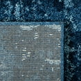 thumbnail image 6 of SAFAVIEH Retro Elsie Abstract Area Rug, Light Blue/Blue, 10' x 10' Round, 6 of 7
