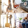 thumbnail image 4 of Boreal Craft Versatile Foldable Portable Adjustable Music Score Stand Sheet Music Holder Suitable For Various Musical Occasions Woodworking Set, 4 of 7