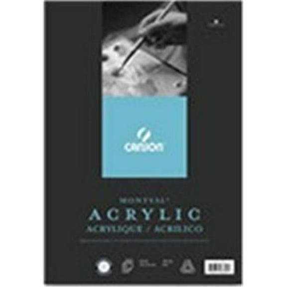 Canson 702-6620 Montval Acrylic Paper Pad- 12 X 16