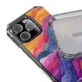 thumbnail image 3 of Vibrant Abstract Waves - Clear Impact iPhone 16 Phone Case,iPhone 16 Pro Max, 3 of 7