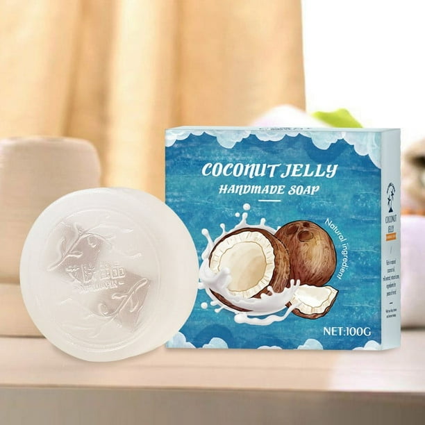 Jabón facial hidratante limpiador | Fórmula natural artesanal con aceites | Limpieza suave y no reseca para rostro y cuerpo | Espuma cremosa y rica | Limpieza profunda y refrescante | 100g
