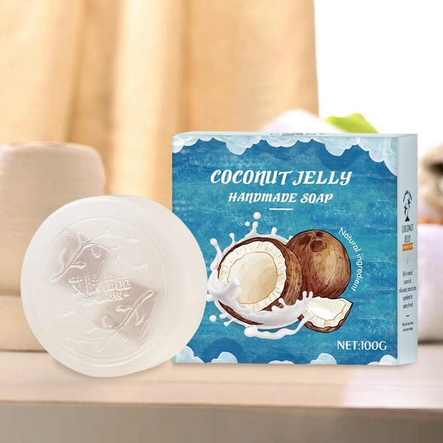 Jabón facial hidratante limpiador | Fórmula natural artesanal con aceites | Limpieza suave y no reseca para rostro y cuerpo | Espuma cremosa y rica | Limpieza profunda y refrescante | 100g
