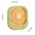 thumbnail image 3 of hengsof Back to School Supplies Small USB Desk Fans Foldable Personal Desktop Fan Rechargeable High Wind Power Fan for Cruise Home Office Camping Travel, 3 of 6