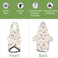 thumbnail image 6 of Haiem Lavender Flowers for Winter Dog Hoodie Sweatshirts with Pockets Warm Dog Clothes for Small Dogs Chihuahua-Medium, 6 of 7