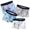 thumbnail image 4 of Gunia Kids Toddler Baby Boys Boxer Briefs Underwear For Daily Comfort Cartoon Print For 3-12 Years Durable Stretchable Fabric All Seasons Leisure Everyday Wear Breathable, 11-12 Years, 4 of 4