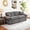 Grey, variant on 84" Comfy Chenille Sofa Small Modern 2-Seater Deep Seating Sofa Upholstered Couch with 2 Throw Pillows Pocket Springs& Memory Foam for Living Room Apartment Office Lounge