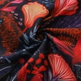 thumbnail image 6 of Short Sleeve Red Hawaiian Shirt Men's Tropical Shirt Camp Collar 100% Cotton Shirt Dream Scarlet Garden, 6 of 8