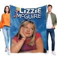 thumbnail image 1 of Lizzie McGuire anti-pilling, suave, ligera, esponjosa y acogedora de lujo para hogar y cocina – Perfecta para niños y adultos,100X130cm, 1 of 6