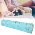 thumbnail image 1 of Túnel plegable para gatos, 120 cm, plegable, arrugado, para gatos, con bola, rendimiento de alta gama, 1 of 11
