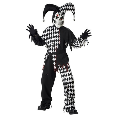 Evil Jester Boys' Child Halloween Costume