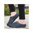 thumbnail image 6 of Fangasis Womens Casual Shoes Soft Winter Shoe Anti-Slip Flats Travel Lightweight Slippers Navy Blue 10.5, 6 of 6