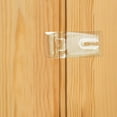 thumbnail image 2 of Gongc TEHAUX Clear Acrylic Hasp Latch (10pcs) for Door Box Closet, 2 of 7
