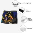 thumbnail image 4 of Lsque Scooby-Doo Pattern Men’s Total Support Pouch Boxer Briefs, X-Temp Cooling, Moisture-Wicking Underwear, Regular, Long-leg and Trunk-Small, 4 of 7