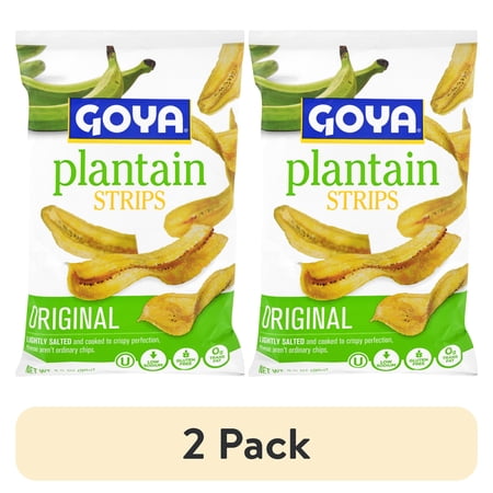 (2 pack) Goya Plantain Strips, 3.5 oz