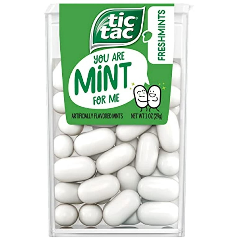 Tic Tac Fresh Breath Mints, Wintergreen, Hard Candy Mints, 1 oz Single Pack