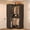 Black, variant on iSunirm 31.5''W Corner Closet Organizer with 2 Hanging Rods and Shelves, 80'' Tall Corner Organizer for Small Space, White