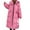 Pink, variant on TKLPEHG Women Jacket Winter Thickened Long Down Jacket Parka Warm Overcoat Hooded Puffer Jacket Outerwear with Pockets (Coffee,XL)