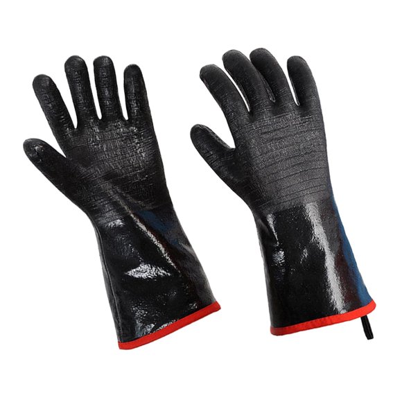 Guantes de protección resistentes al calor Sunnimix Guantes de soldadura Neopreno negro