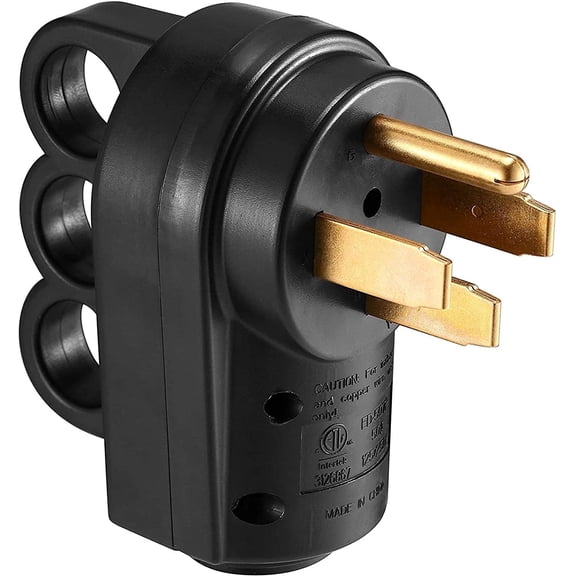 50 Amp RV Replacement Male Plug