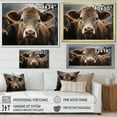 thumbnail image 4 of Designart "Stampede in Motion I" Animals Floater Framed Canvas Wall Art, 4 of 7