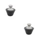 thumbnail image 1 of Matsuzay Silicón del enchufe de la bañera del amplio del gel de sílice con la manija durable del acero inoxidable para la bañera Tapón de silicona negro 2Conjunto, 1 of 6