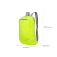 thumbnail image 3 of Cagogo Foldable Backpack, Lightweight Portable Daypack for Hiking Travel, Large Capacity Water Resistant Sports Backpack, Durable Foldable Backpack for Outdoor Camping Gym Workout, 3 of 9