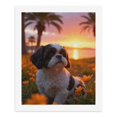 thumbnail image 5 of Paint by Numbers Kit for Adults, Cute Dog Sunset Flowers Paint by Numbers, Easy Paint by Numbers Kit for Adults Beginner, DIY Adult Paint by Number Kits on Canvas, Home Decor, 5 of 7