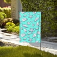 thumbnail image 2 of Zufioo Seashell And Starfish Print Double Sided Garden Flag, Outdoor Decorative Flag, Garden Yard Flag, Ideal Home Decoration-12.5"x18", 2 of 9