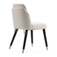 thumbnail image 5 of Manhattan Comfort Estelle 18.9" Faux Leather Dining Chair in Cream (Set of 2), 5 of 6