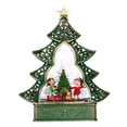 thumbnail image 4 of Lipstore Christmas Tree Music Box Table Centerpiece Christmas Tabletop Decoration Musical Elf, 4 of 8