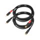 thumbnail image 3 of 2 piezas Cable de extensión RCA para amplificador de transmisión de la transmisión 1.8m, 3 of 9