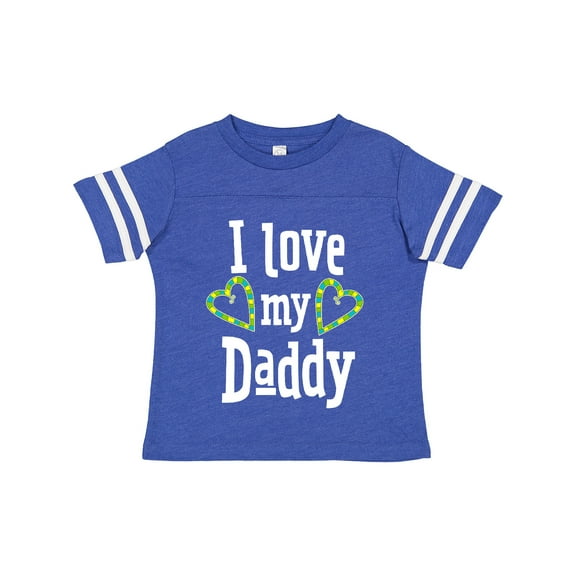 Inktastic I Love My Daddy- Hearts Boys or Girls Toddler T-Shirt