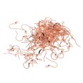 thumbnail image 5 of HILABEE 4x100Piece Brass Earring Hooks Hook Ear Wires French Wire Hooks Rose Gold, 5 of 8