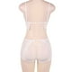 thumbnail image 4 of Conjunto de lencería de encaje de malla encantadora para mujer, sujetador floral, bragas, ropa interior, ropa de dormir, regalo, M Methold XX000207-02, 4 of 7