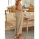 thumbnail image 5 of Mono para mujer, monos de pierna ancha para mujer, pantalones largos, mamelucos, mono de verano creado magistralmente, 5 of 8