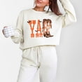 thumbnail image 6 of Y'all Bats - Women's Lightweight Garment Dyed Sweatshirt, 6 of 10