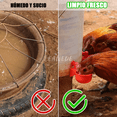thumbnail image 3 of 13pzs Bebedero Para Aves,pollos,gallo,automático Con Taladro ROJO, 3 of 5