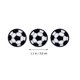 thumbnail image 2 of 20 piezas parches de diseño de fútbol DIY parches de costura reparación apliques bordados FRCOLOR Hogar11514673, 2 of 7