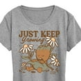 thumbnail image 3 of Marvel Guardians of the Galaxy - Groot Keep Growing - Women's Short Sleeve Graphic T-Shirt, 3 of 5