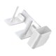 thumbnail image 3 of Soporte para tazas y tapas con organizador de pajitas, dispensador de tazas de café, accesorio para máquina de café, soporte de montaje lateral 3 en 1, 3 of 8