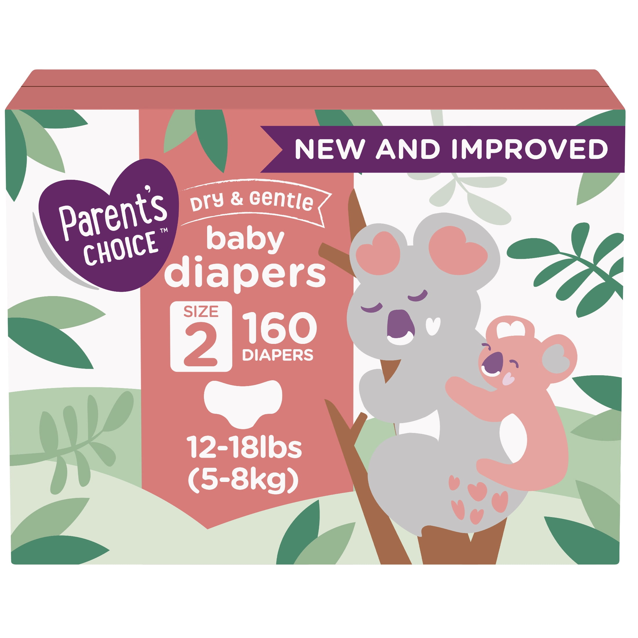 parents choice 160 diapers