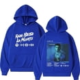 thumbnail image 3 of Sudadera con capucha de rapero Anuel AA para hombre y mujer, estilo hip hop, estilo vintage, de algodón, a la moda, de gran tamaño, para invierno, ropa de calle, 3 of 5