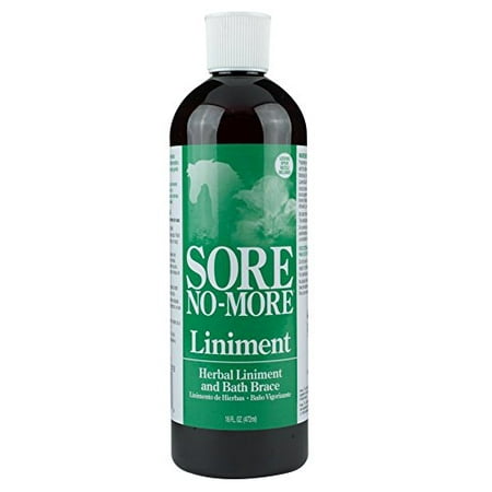 Sore No More Liniment Bottle with Sprayer (Best Over The Counter Meds For Sore Throat)