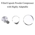 thumbnail image 4 of Quroko 304 Stainless Steel Coffee Capsule Powder Tamper, Silver Coffee Capsule Powder Press for Illy Capsules Coffee (Model B), 4 of 7