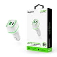 thumbnail image 2 of Esoulk 36W PD 2-Port, USB-C & USB-A Fast Charge Car Charger for TCL 50 LE - White, 2 of 8